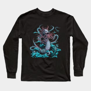 Dragon Snake Octopus Long Sleeve T-Shirt